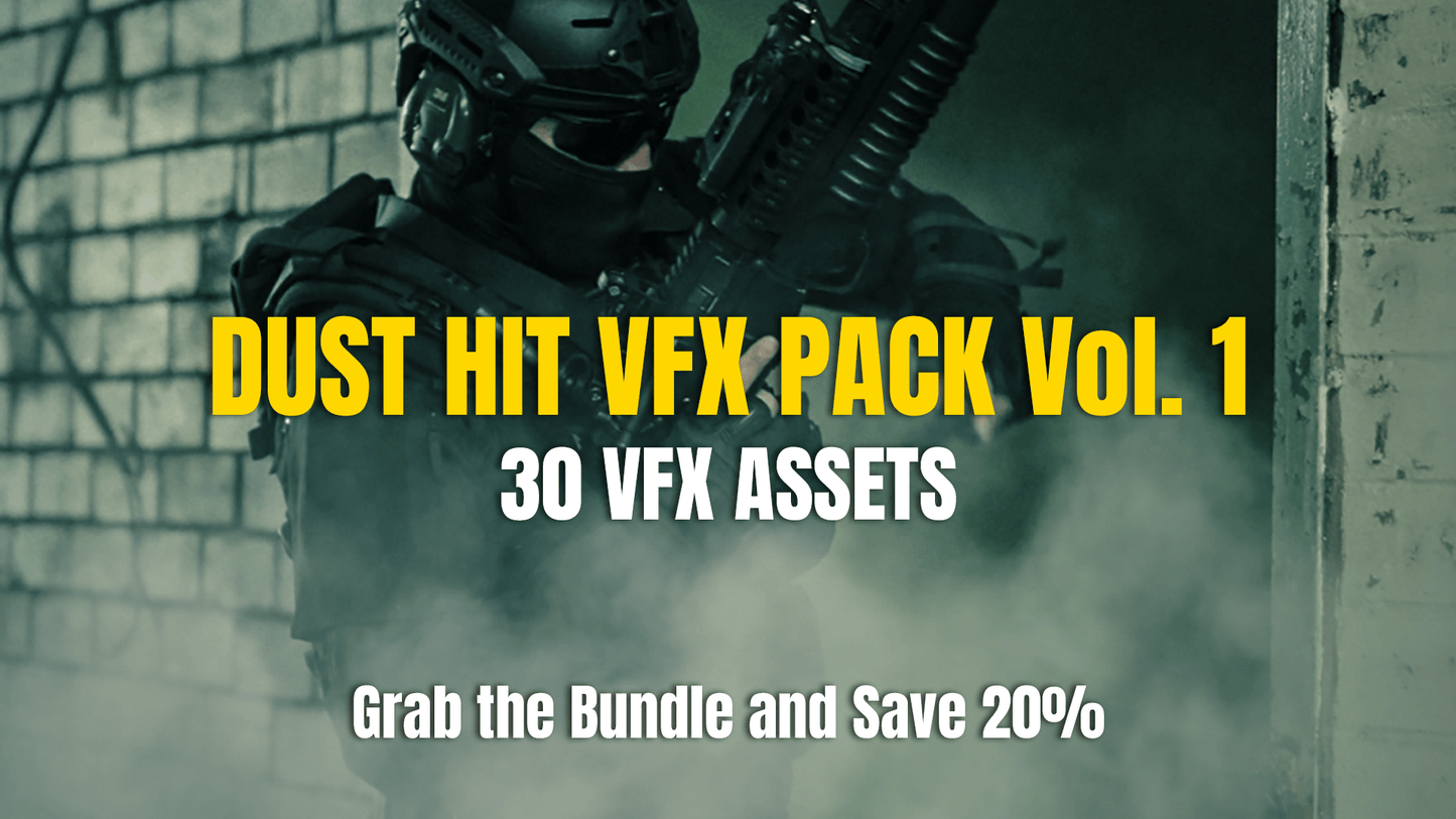 DUST HIT VFX PACK Vol. 1: 30 VFX ASSETS