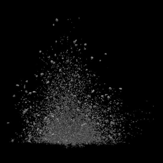 Dirt Hit Ground LowSpread FadeOut 06