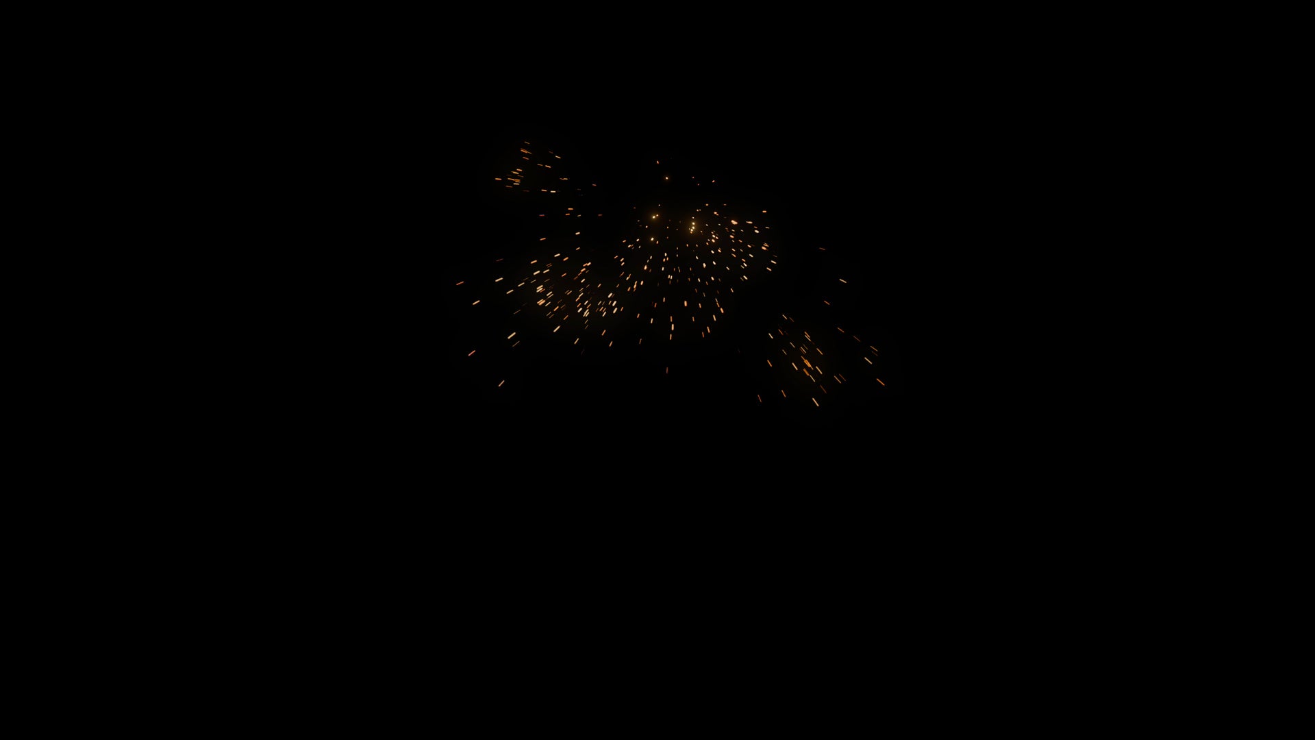 Spark Burst Falling 02