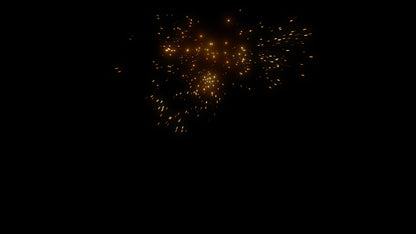 Spark Burst Falling 03