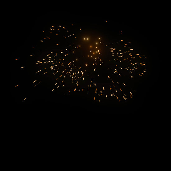 Spark Burst Falling 04