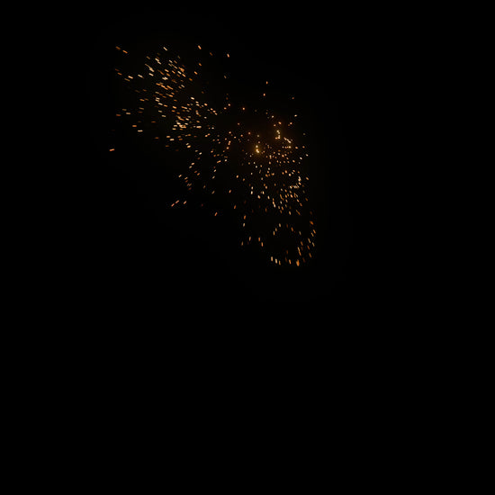 Spark Burst Falling 07