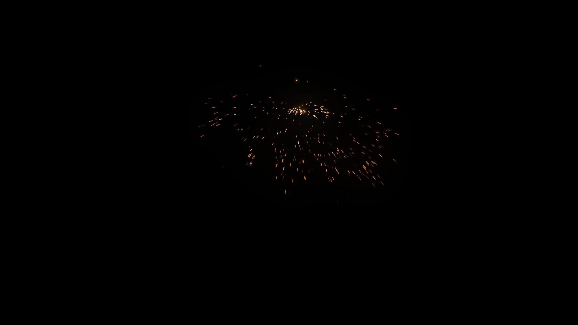 Spark Burst Falling 09