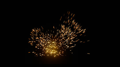 Spark Burst Ground 01