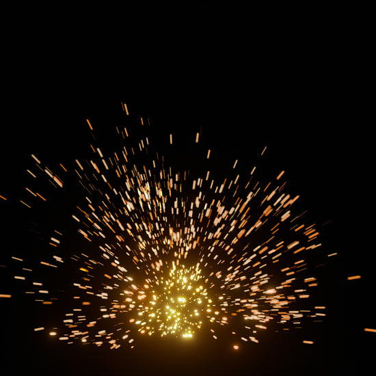 Spark Burst Ground 02