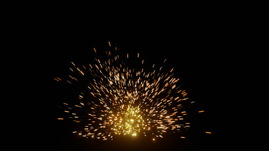 Spark Burst Ground 02