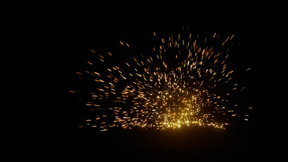 Spark Burst Ground 03