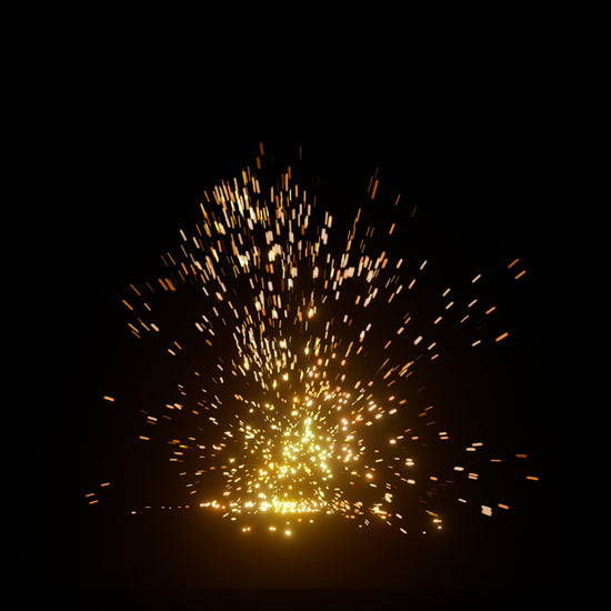 Spark Burst Ground 05