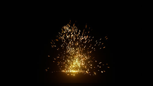 Spark Burst Ground 05