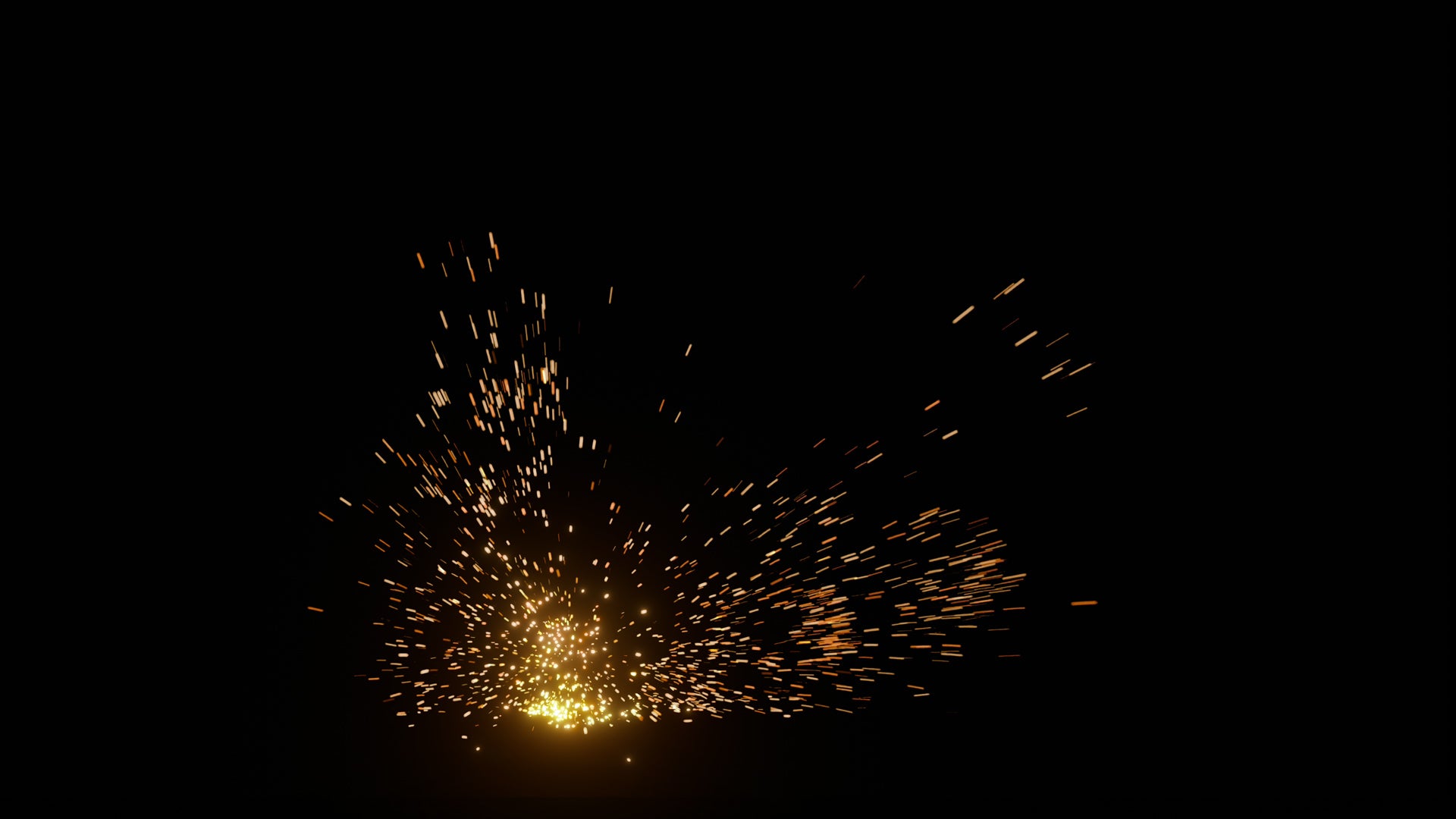 Spark Burst Ground 08
