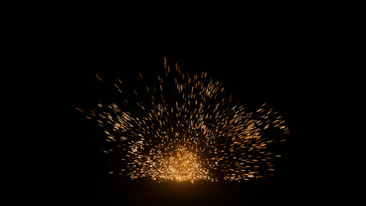 Spark Burst Ground 09